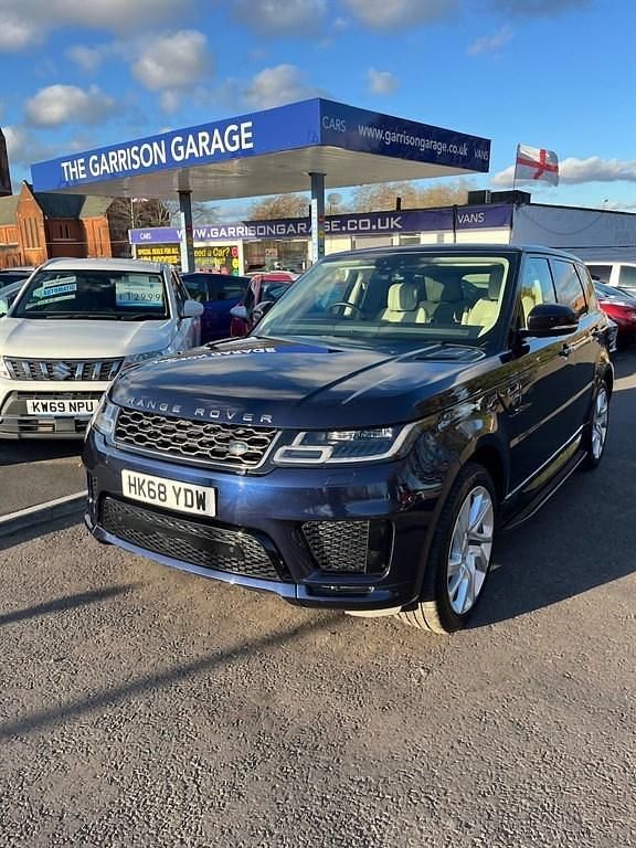 Blue Used 2018 Land Rover Range Rover Sport HSE Dynamic SUV | £27,999 (Fair price) - Image 1/4