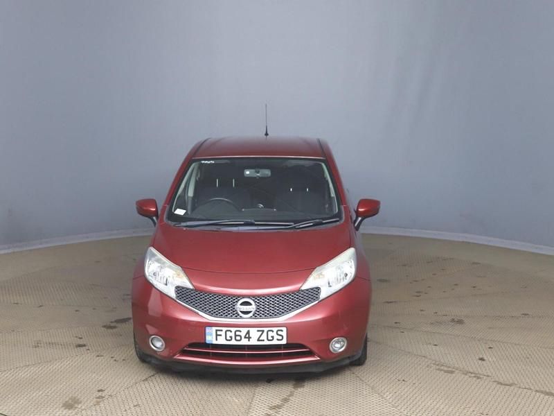 Used Nissan Note Acenta 90 HP (66 kW) 2014 Red Hatchback