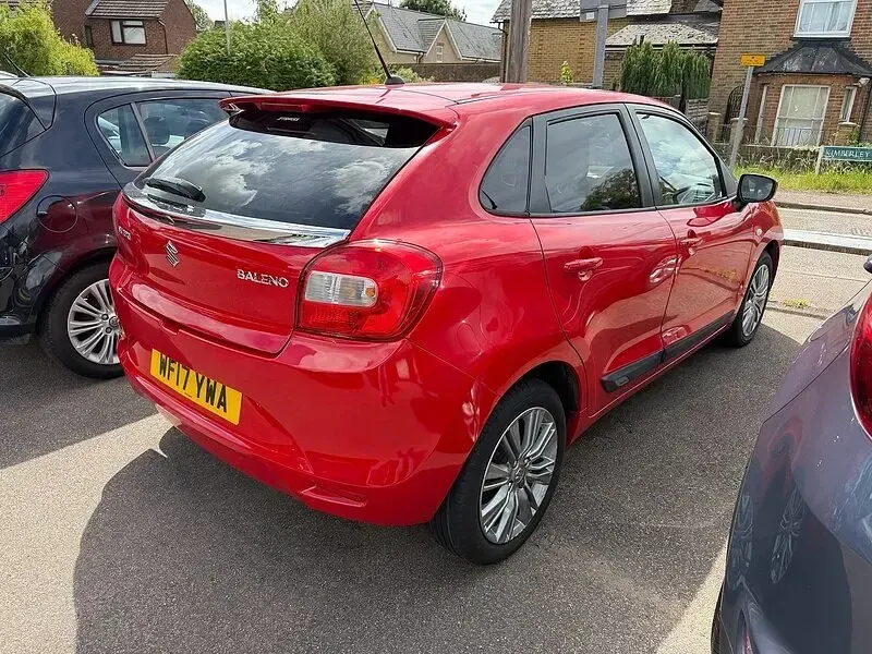 Used Suzuki Baleno SZ-T 111 HP (81 kW) 2017 Red Hatchback