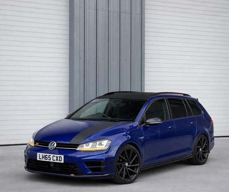 Used VW Golf VII R 380 HP (279 kW) 2016 Blue Estate