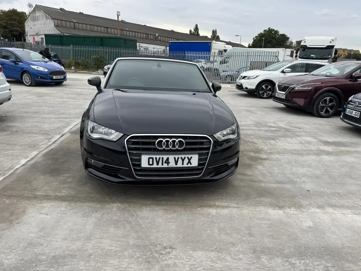 Used Audi A3 Cabriolet Sport 180 HP (132 kW) 2014 Black Cabriolet