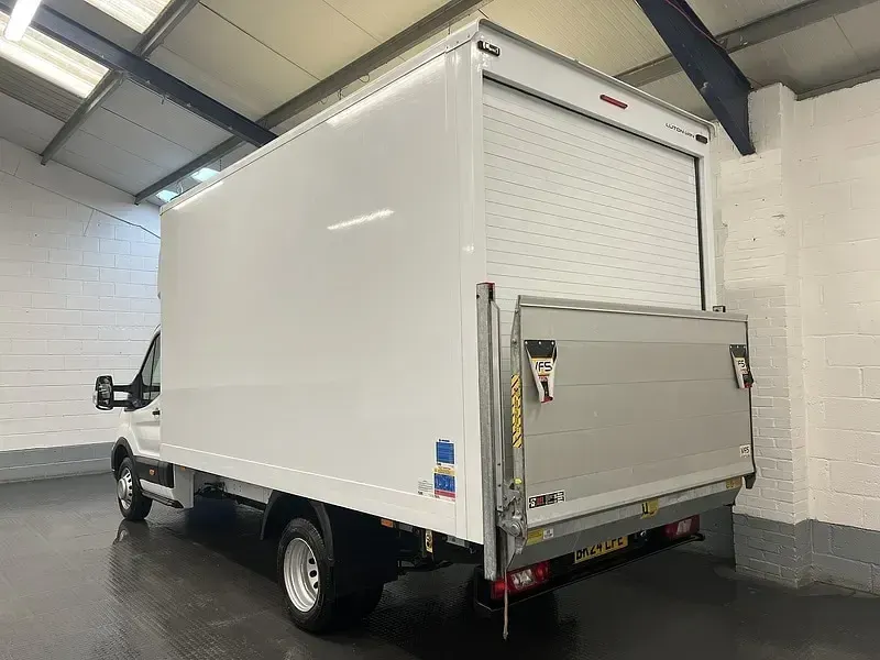 Used Ford Transit S 130 HP (95 kW) 2024 White Cabriolet