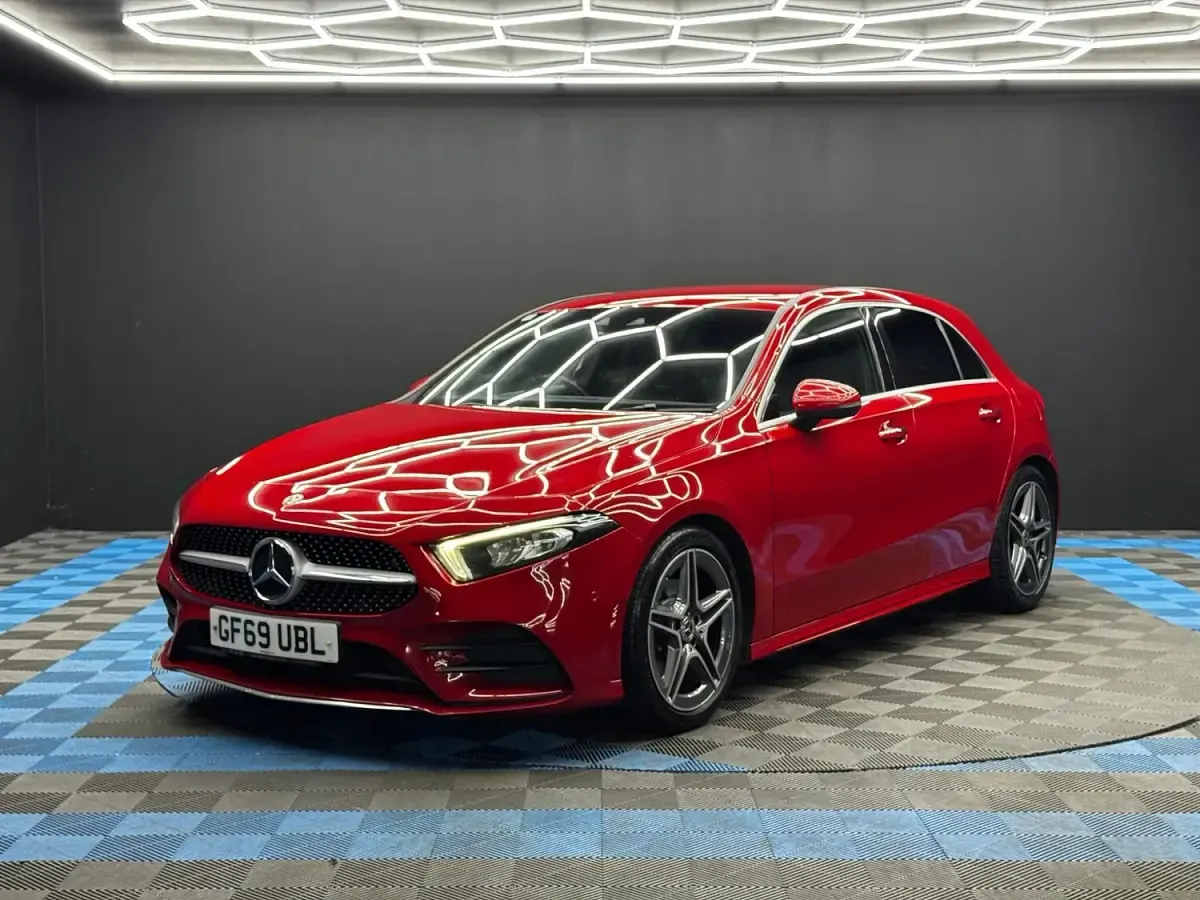 Used Mercedes A200 AMG Line Premium 2019 Red Hatchback