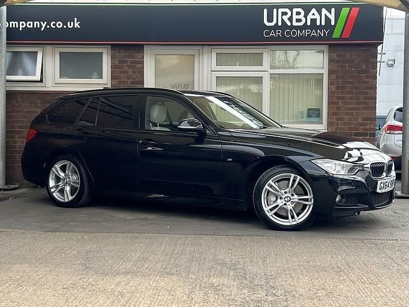 Black sapphire metallic paint Used 2014 BMW 335 M Sport Estate | £11,950 (Good price) - Image 1/4