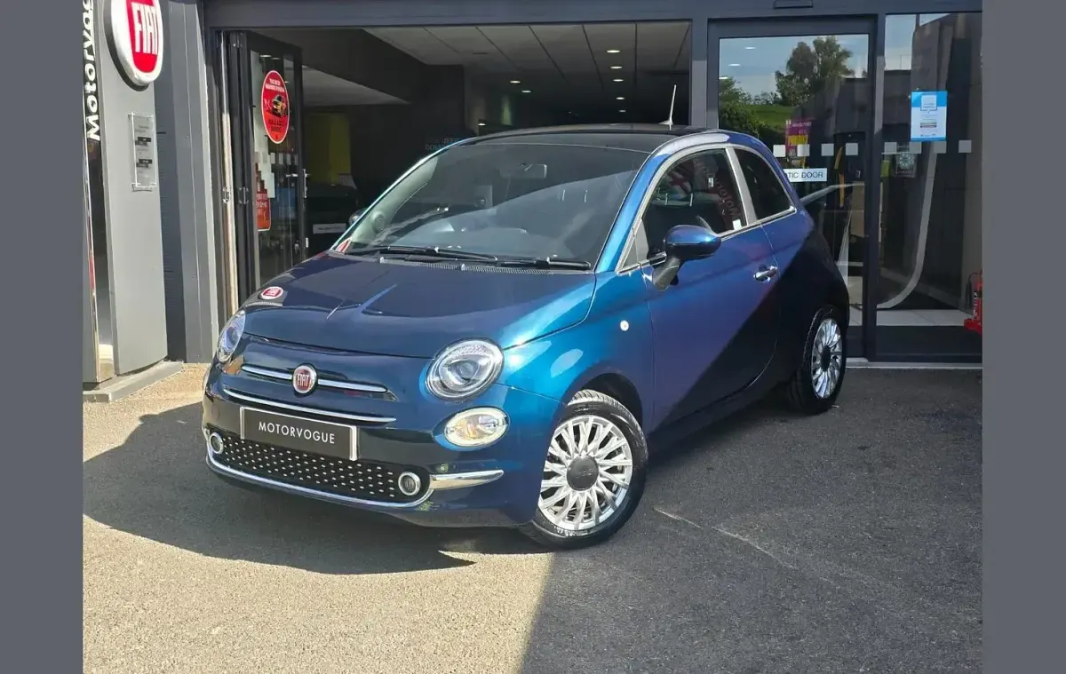 Used Fiat 500 S 70 HP (51 kW) 2023 Blue Hatchback