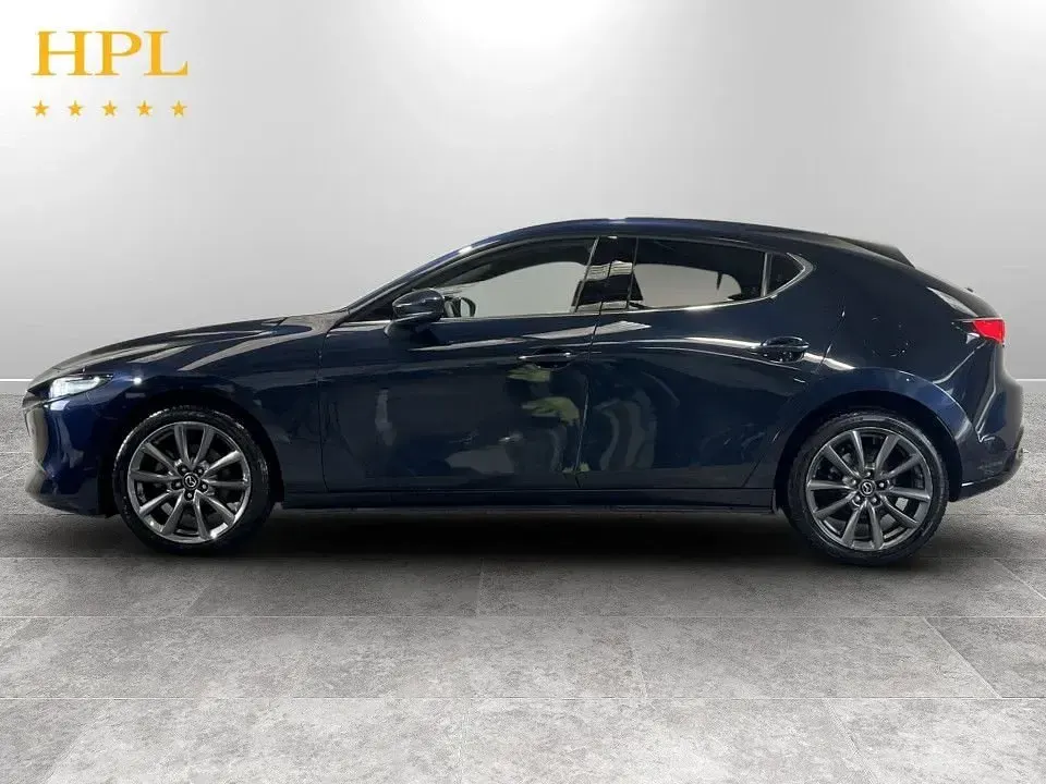 Used Mazda 3 Exclusive-Line 140 HP (102 kW) 2025 Blue Hatchback