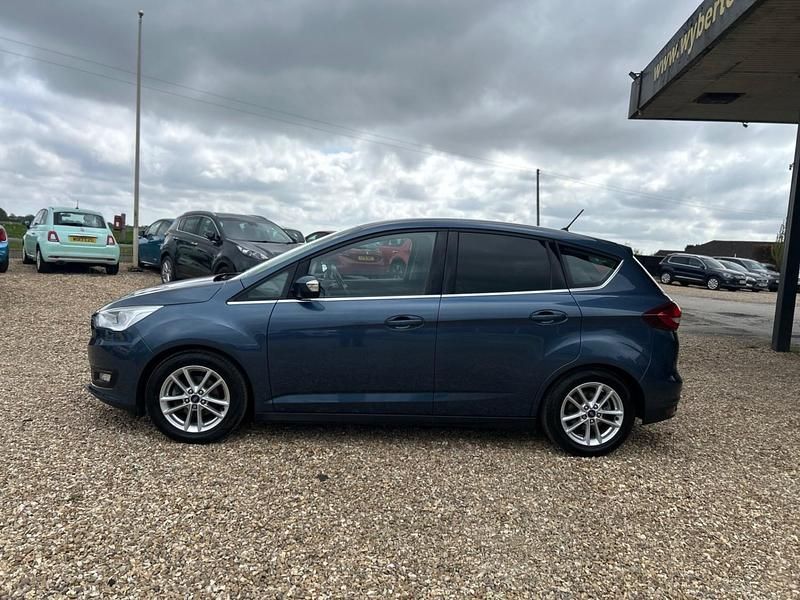 Begagnad Ford C-MAX Zetec 2019 Blå Minibuss