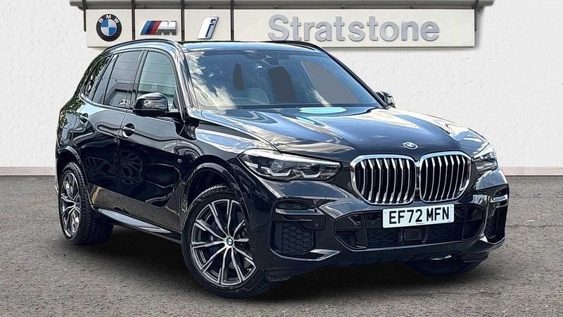 Black Used 2022 BMW X5 M Sport SUV | £48,950 (Good price) - Image 1/3