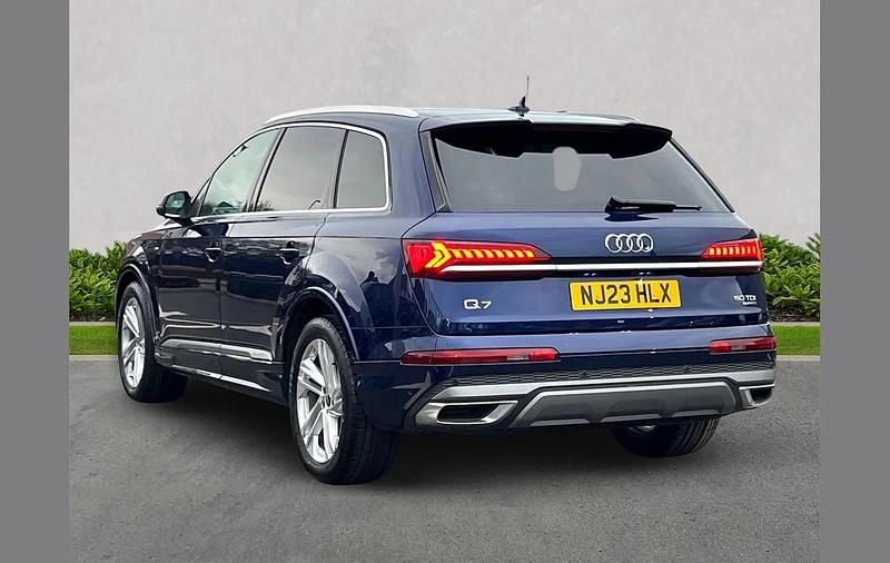 Used Audi Q7 S-Line 281 HP (206 kW) 2023 Blue SUV