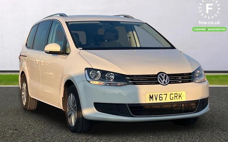 Used VW Sharan SE 150 HP (110 kW) 2017 White MPV