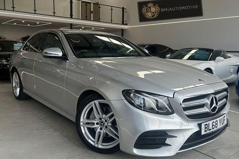 Used Mercedes E200 AMG line 184 HP (135 kW) 2018 Silver Sedan