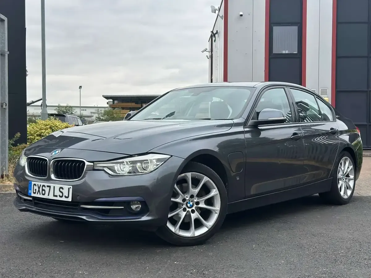 Used BMW 330e Sport Line 2017 Grey Sedan
