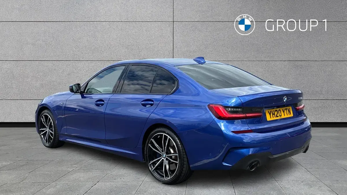 Used BMW 330 M Sport 288 HP (211 kW) 2020 Blue Sedan