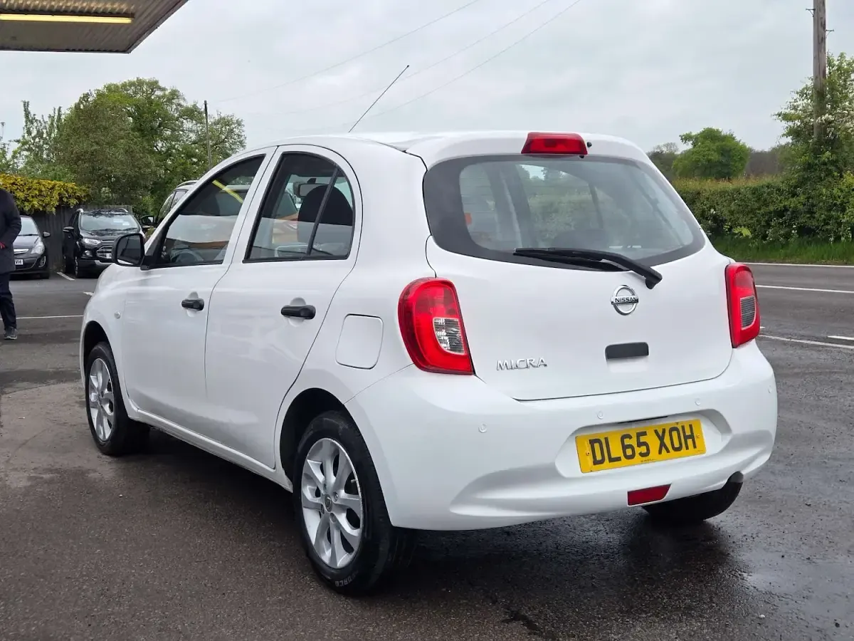 Used Nissan Micra 2015 White Hatchback