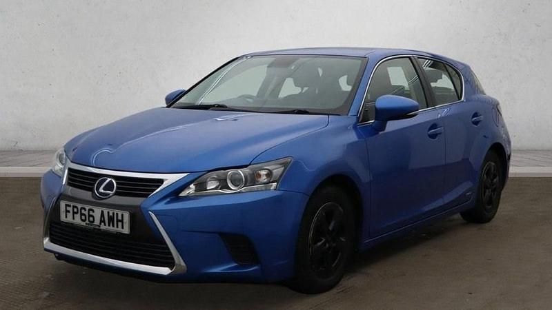 Used Lexus CT200h 136 HP (100 kW) 2016 Blue Hatchback