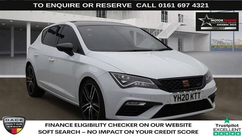 White Used 2020 Cupra Leon Hatchback | £19,470 (Fair price) - Image 1/3