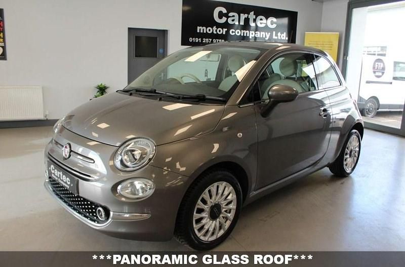 Used Fiat 500 Lounge 69 HP (50 kW) 2019 Grey Hatchback