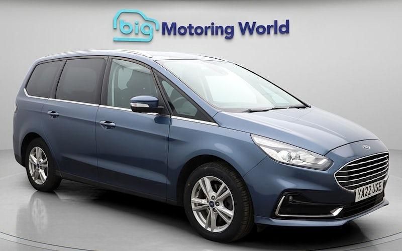 Used Ford Galaxy Titanium 190 HP (139 kW) 2022 Blue MPV