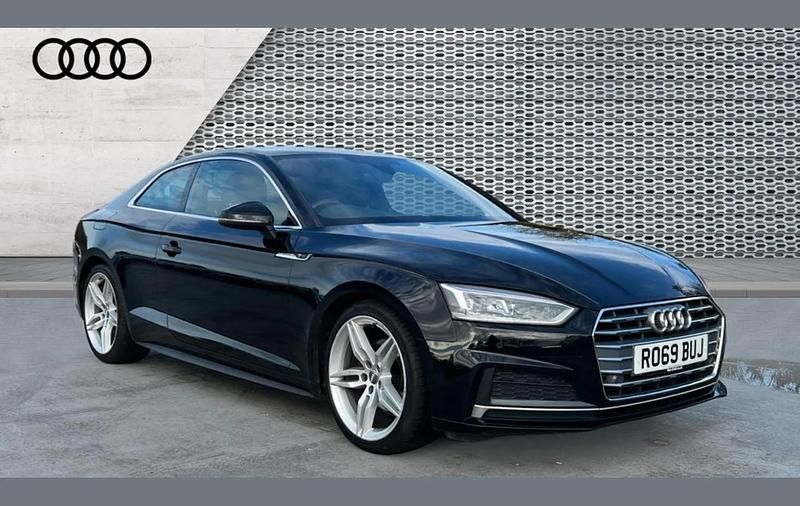 Black Used 2019 Audi A5 S-Line Coupe | £15,832 (Good price) - Image 1/4