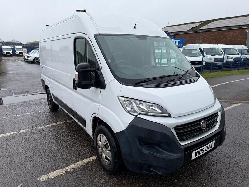 White Used 2019 Fiat Ducato Van | £9,495 (Fair price) - Image 1/4
