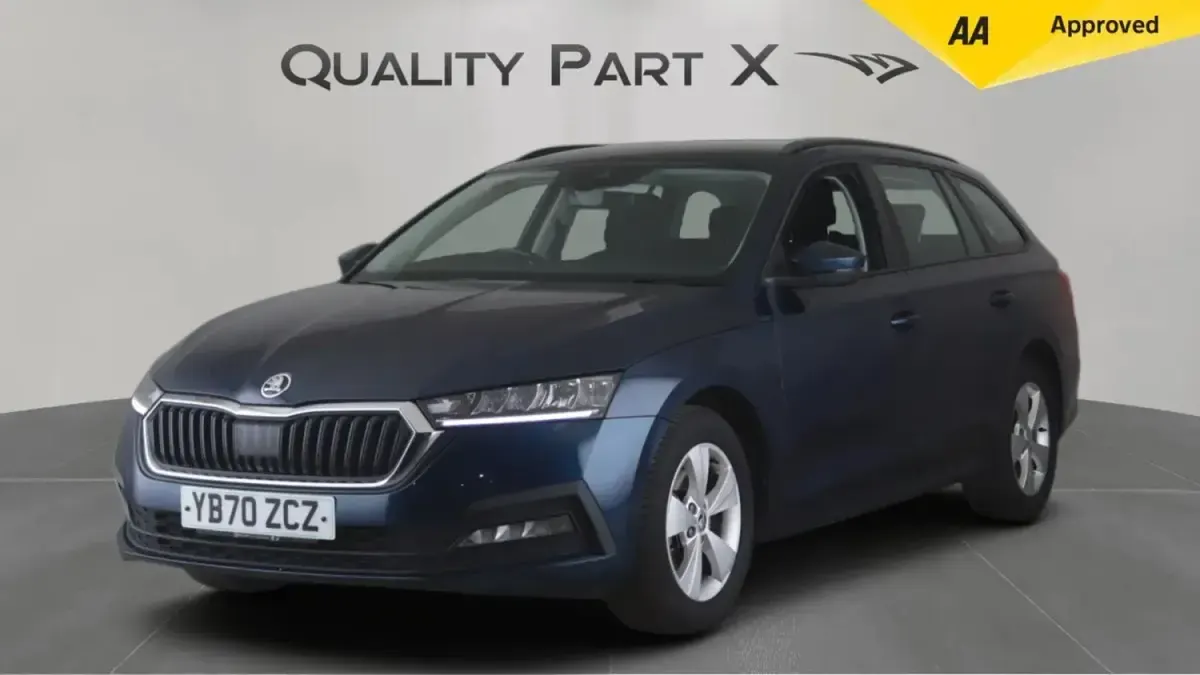 Gebraucht Skoda Octavia SE First Edition 110 PS (80 kW) 2021 Blau Kombi
