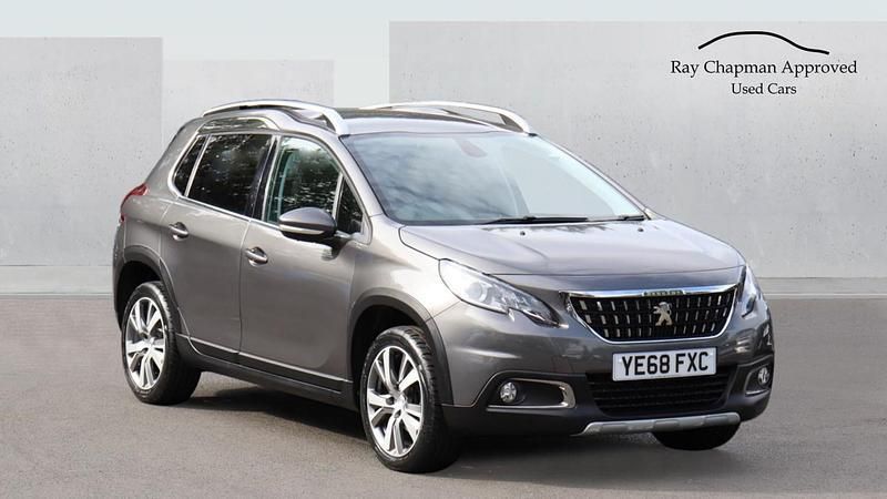 Grey Used 2018 Peugeot 2008 Allure SUV | £9,500 (Fair price) - Image 1/4