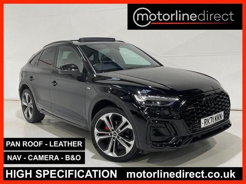 Black Used 2021 Audi Q5 Sportback Comfort SUV | £31,575 (Good price) - Image 1/4