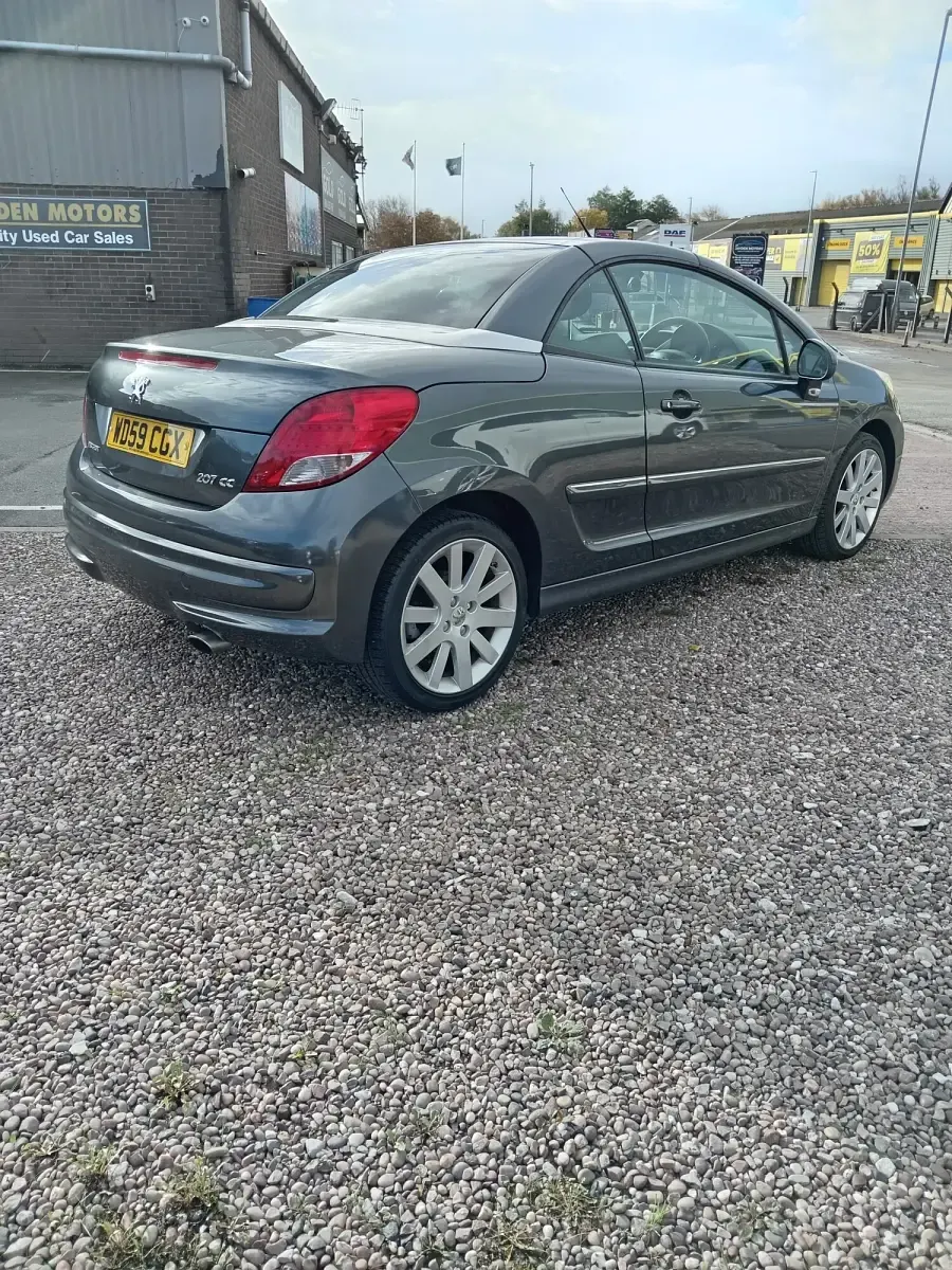 Used Peugeot 207 GTi 2010 Grey Cabriolet