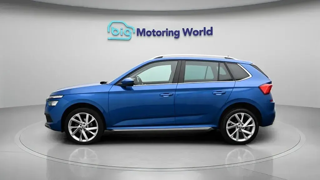 Used Skoda Kamiq SE L Executive 110 HP (80 kW) 2023 Blue SUV