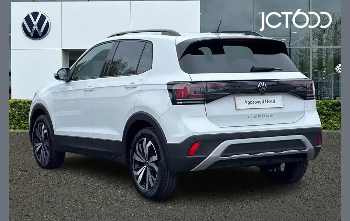 Used VW T-Cross Match 115 HP (84 kW) 2026 White SUV