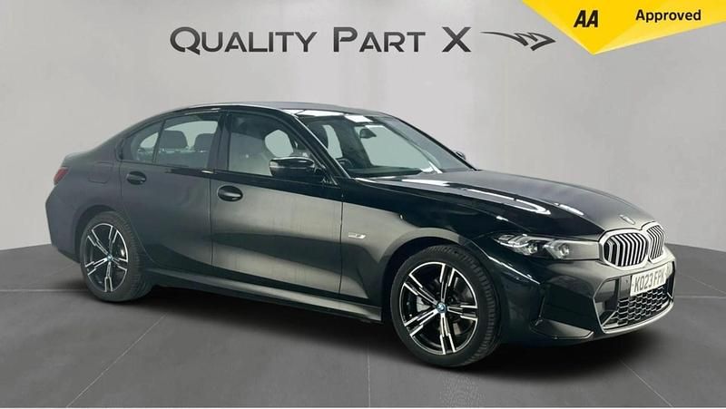 Black Used 2023 BMW 330e M Sport Sedan | £22,700 (Super price) - Image 1/4