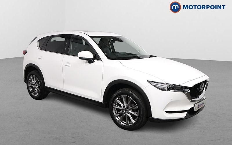 White Used 2021 Mazda CX-5 Inclusive SUV | £18,299 (Fair price) - Image 1/4