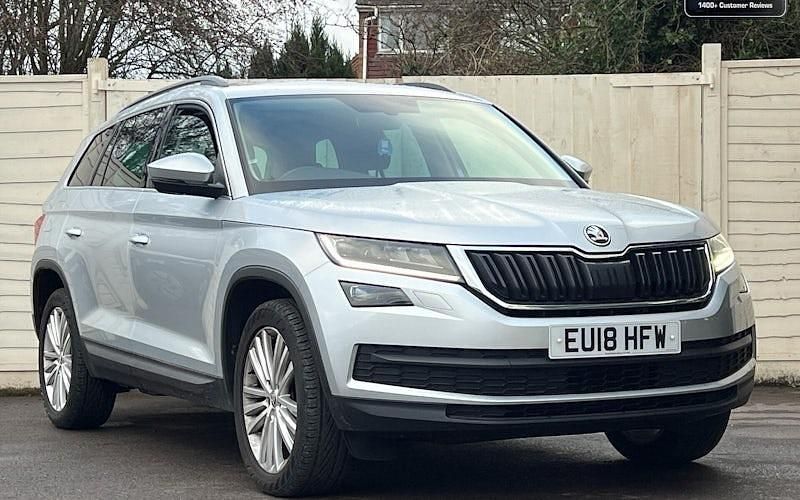 Used Skoda Kodiaq SE L 150 HP (110 kW) 2018 Silver SUV