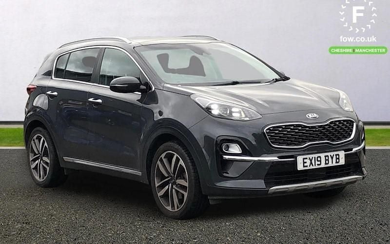 Grey Used 2019 Kia Sportage 4 SUV | £13,599 (Fair price) - Image 1/3