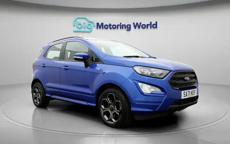 Used Ford Ecosport ST-Line 125 HP (91 kW) 2021 Blue SUV