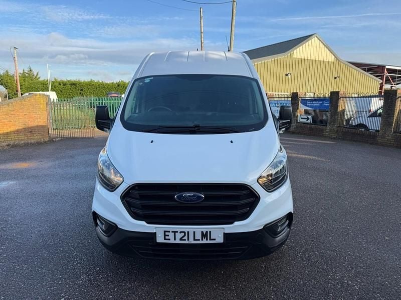 Used Ford Transit Custom 130 HP (95 kW) 2021 White Van