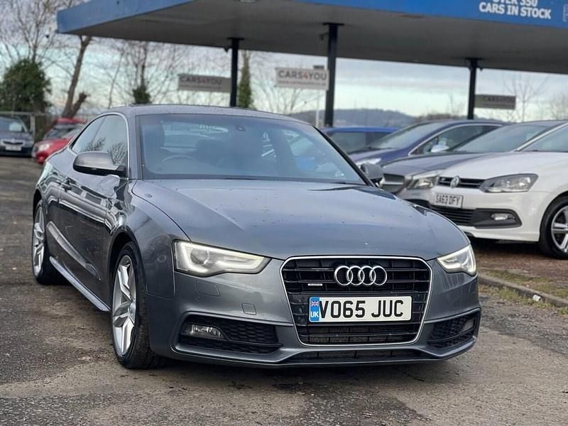 Grey Used 2015 Audi A5 S-Line Coupe | £7,495 (Super price) - Image 1/4