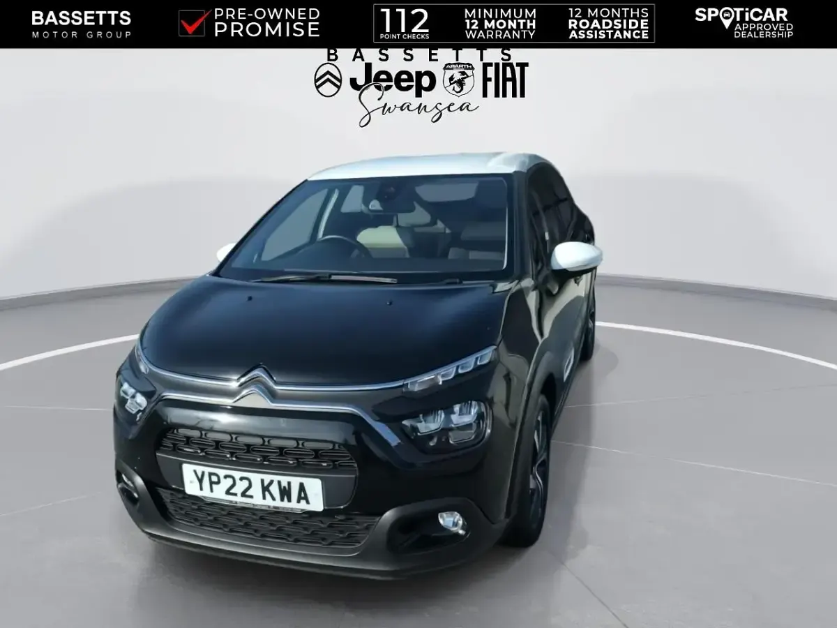 Usado Citroën C3 PureTech 83 HP (61 kW) 2022 Preto Citadino