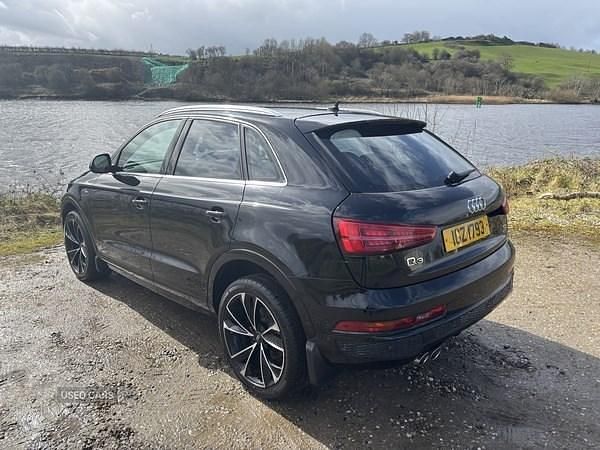 Used Audi Q3 S-Line 150 HP (110 kW) 2017 Black SUV