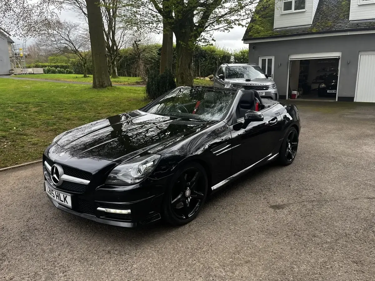 Used Mercedes SLK250 AMG 2015 Black Cabriolet