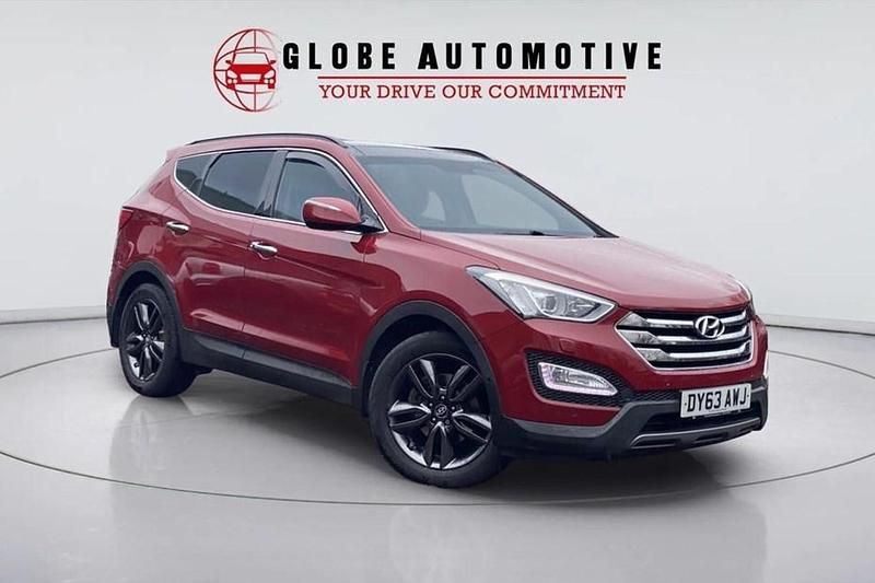 Used Hyundai Santa Fe Premium SE 194 HP (142 kW) 2013 Red SUV