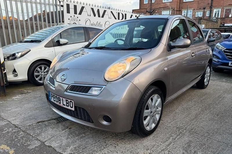 Used Nissan Micra Acenta+ 87 HP (63 kW) 2008 Beige Hatchback