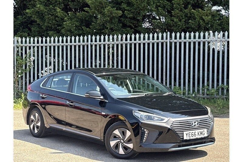 Black Used 2016 Hyundai Ioniq Premium SE Sedan | £9,995 (A bit pricey) - Image 1/4