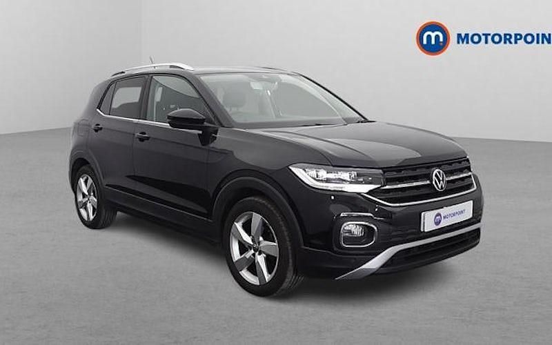 Used VW T-Cross SEL 110 HP (80 kW) 2021 Black SUV