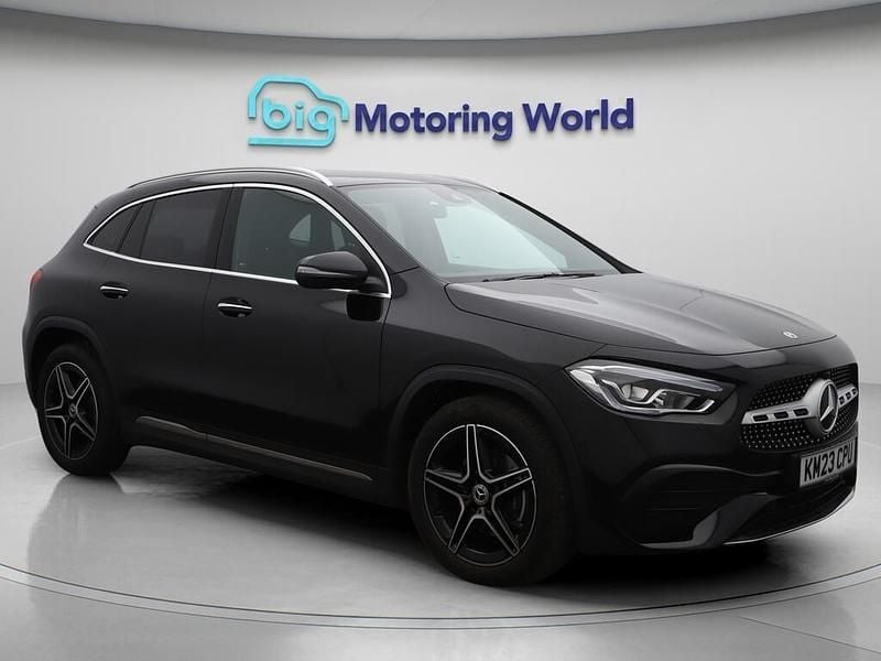 Black Used 2023 Mercedes GLA200 AMG line SUV | £29,900 (Fair price) - Image 1/4