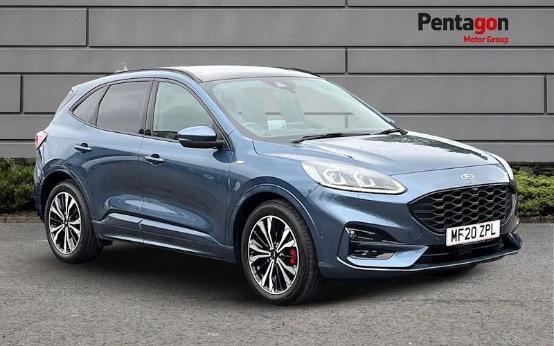 Blue Used 2020 Ford Kuga ST-Line X SUV | £15,695 (A bit pricey) - Image 1/4
