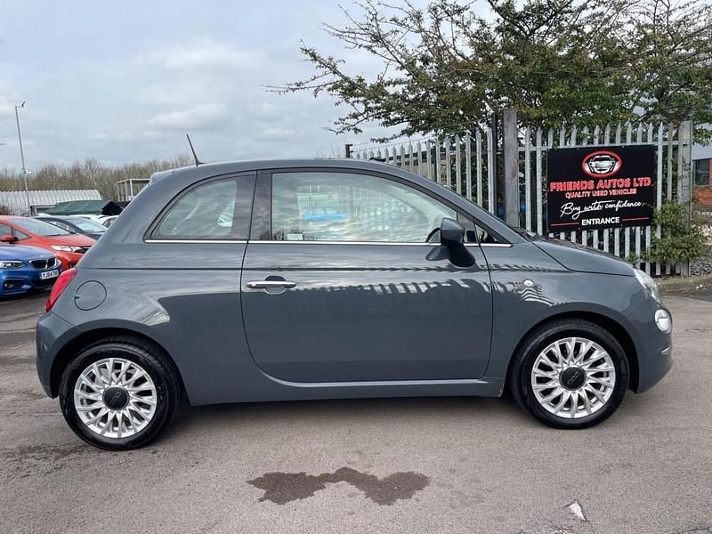Used Fiat 500 Lounge 69 HP (50 kW) 2017 Grey Hatchback