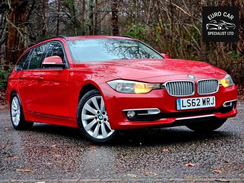Red Used 2012 BMW 320 Estate | £4,995 (Fair price) - Image 1/4