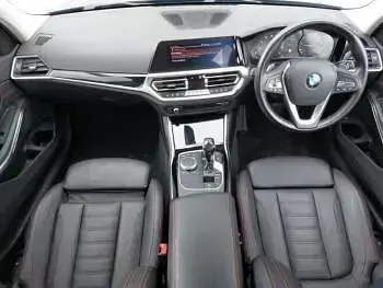 Used BMW 320 Sport Line 184 HP (135 kW) 2021 Blue Estate