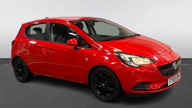 Used Vauxhall Corsa 75 HP (55 kW) 2019 Red Hatchback